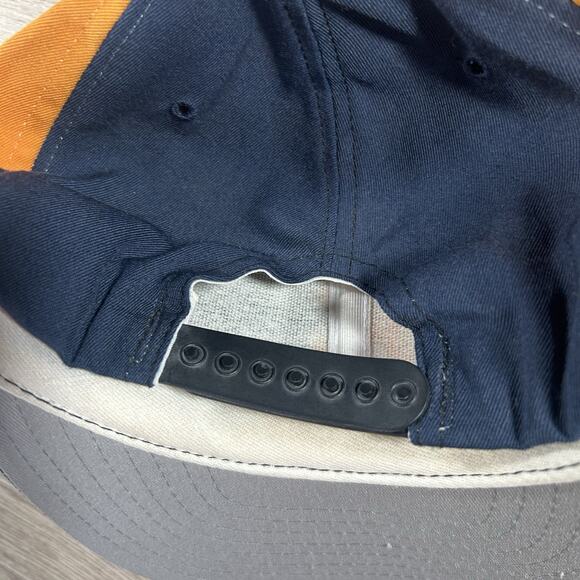 Vintage‎ New Era Kansas City Monarchs Hat Snapback Baseball USA Rope Blue Yellow - Picture 2 of 8